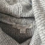 Allison Joy  Light Gray Cowl Neck Sweater Large Photo 4