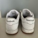 Reebok Women's Classic Leather Trainers White Sneaker rhinestone laces size 7.5 Photo 7