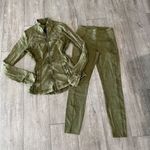 Lululemon  athletica Khaki Utility Jacket and leggings ✨ Photo 5