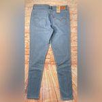 Levi's  710 Ulta Skinny Light Blue Pinstripe Jeans Photo 8