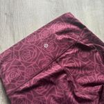 Lululemon  Women's Burgundy and Purple Leggings Photo 1