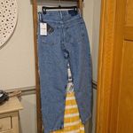 RE/DONE NWT  90s high rise loose jeans size 26 in color dusty worn Revolve Photo 5