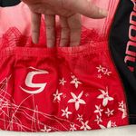 OP Girls Learn To Ride Bicycle Cycling Red Black 1/2 Zip Jersey Shirt Women’s M Photo 9