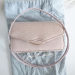 Vintage Judith Leiber Lizard Embossed Light Pink Small Crossbody Bag Photo 2