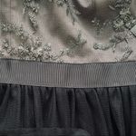 AQUA  Dress Black Lace Mesh Tulle Sleeveless Formal Party Wedding Mini Size 2 Photo 10