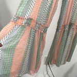 Wisteria Lane striped Wide Leg Pants Pink Size M Photo 3