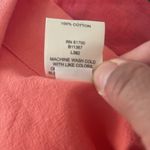 Blair  peach sleeveless button up - womens size L Photo 5