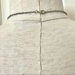 Long silver and pink bead pendant necklace Photo 5