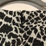 Jones Wear  Dress- Black and White Animal Print Woven Knit Sheath Dress- Size 4 Photo 4
