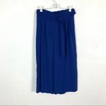 Carolina belle  Pants Size 4 Blue Cropped Trousers Minimal Chic Photo 7