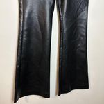 Wilfred Free Wilfred- The Melina Flare Pant Black Vegan Leather High-Rise Photo 4