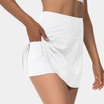 Halara White Tennis skirt Photo 1