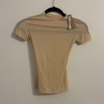 SKIMS  Tan Short Sleeve Women's Tee Photo 0