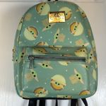 Star Wars  Baby Yoda Mini Backpack Full Length Straps. Excellent Condition Photo 1