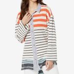 We The Free School House Stripe Oversized Top Photo 1