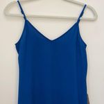 West Kei Woven Slip Dress Side Slit Maxi dress blue Photo 4