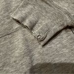 Champion Vintage  Quarter Zip Hooded Sweatshirt | VINEYARD LAT 41N| Gray | Large Photo 3