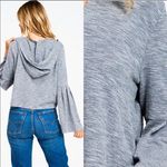 Wild Honey Cropped Hooded Knit Top‎ Photo 7