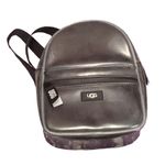 UGG  Clear Black Fleece Dannie II Mini Backpack OS Photo 0