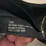 Lane Bryant Black and Gold Slingback Heels 10 W Photo 6