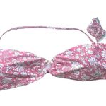 J.Crew Convertible O-Ring Bandeau Floral Swim Bikini Top Plus 3X New Photo 1