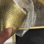 Michael Kors  Claire Pumps gold Metallic Leather (Size 7.5 M / used) Photo 8