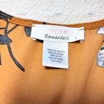 Urban Romantics Tie Front Burnt Orange Floral Top/ Blouse Size S Photo 6