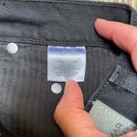 Carmar LF Los Angeles Button Front Distressed Black Denim Shorts Size 26 Photo 5