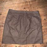 J Crew tan wool blend business casual preppy pencil skirt Brown Size 0 Photo 2