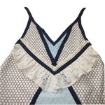 NWT Eckhaus Latta Dolly in Ecru Navy Lace A Photo 2