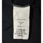 Vintage Havana Ladies Sheer Black Cropped Tank Top Size L Aztec Straps Photo 8