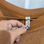 Free People Intimately Brown Fleece Oversized Pullover Sweatshirt – Size M Photo 1