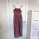 Hutch Anthropologie  Plaid Bow Jumpsuit Photo 3