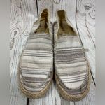 Esprit Espirit Women's Noella Espadrille Slip On Taupe Canvas Flats Size 6.5 Photo 2