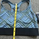 Victoria's Secret Victoria’s Secret Blue Geometric Sports Bra Photo 7