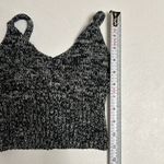 Pins and Needles Black White Knit Crop Top Sweater Tank Size Small Photo 4
