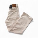 Levi's LEVI’S BEIGE RIBCAGE CORDUROY CROPPED BOOTCUT PANTS MSRP $108.00 Sz 27 Photo 5