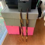 Bebe  Long Dangling Bohemian Brown Women's Earrings New with Tags Photo 9