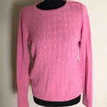 Talbots  Pink Cable-knit Sweater Photo 0