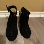 Tahari Suede ankle open‎ toe booties.  Margaret Photo 1