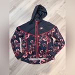 Nike NWOT Floral Navy Jacket Photo 1