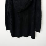 Torrid [] Black Embroidered Star Thunderbolt Raglan Knit Hoodie Sweater NWT Sz 1X Photo 6