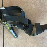 Mossimo Supply Co Black Strappy Heels Photo 5