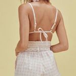For Love & Lemons NBW Lotti Gingham Shorts Photo 1