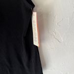 Colsie Bodysuit Womens Medium‎ Black Ribbed Stretch Sleeveless One Piece Photo 3