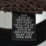 Rafaella Linen blend sheer open knit tie up brown cardigan sweater plus sz 2XL Photo 5