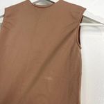 SKIMS Crewneck Sleeveless Bodysuit in Tigers Eye Size XX-Small / X-Small Photo 3