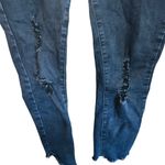 Ymi  black distressed skinny jeans size 7 Photo 5