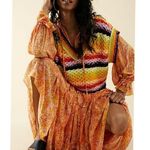 Free People 💯 Feeling Groovy Maxi Dress size S Photo 0
