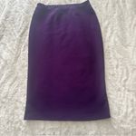 Shanna's Thread Size XS Purple Luxe Modest Pencil Skirt knee length stretch Photo 1